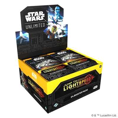 Star Wars Unlimited Jump to Lightspeed Booster Display