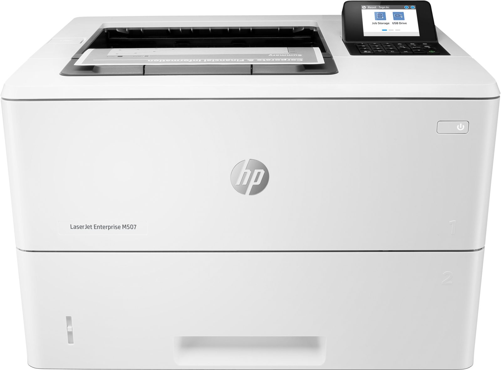 HP LaserJet Enterprise M507dn, 1200x1200 dpi, 43 ppm, duplex, USB/LAN, bild 4