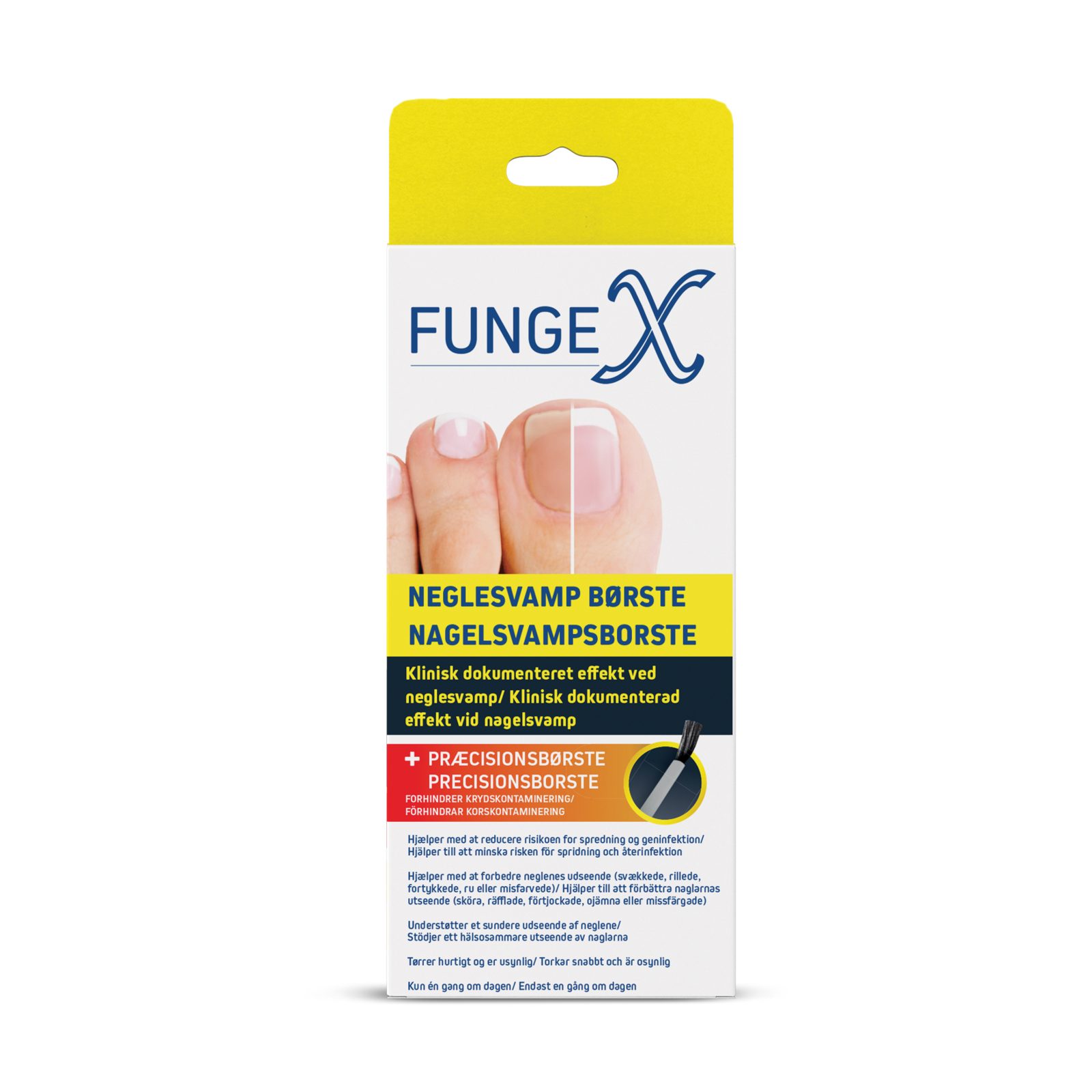 FungeX Nagelsvampspensel 3i1 5 ml