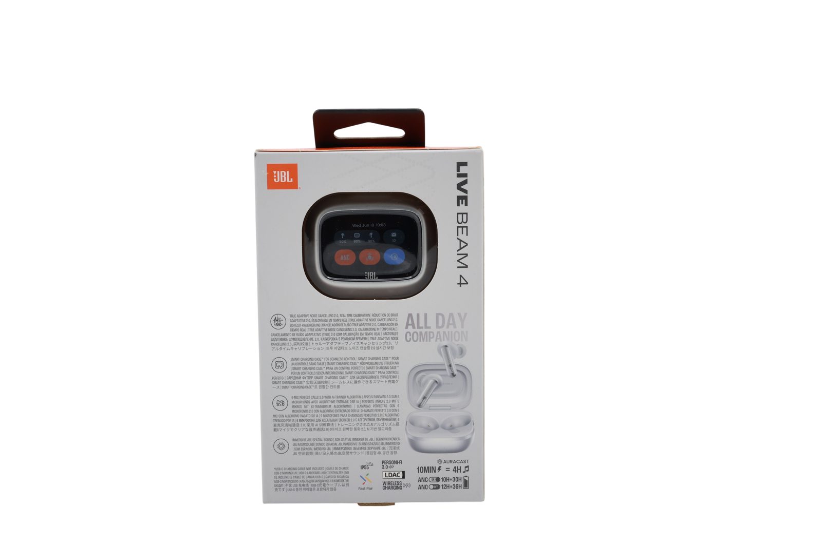 JBL Live Beam 4 True Wireless, silver, bild 2