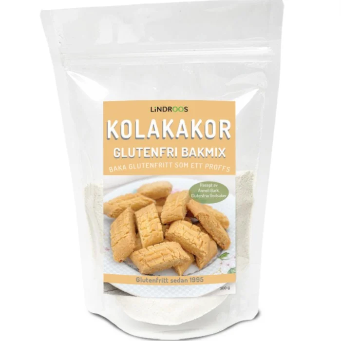 Lindroos Glutenfri Bakmix Kolakakor 300 g