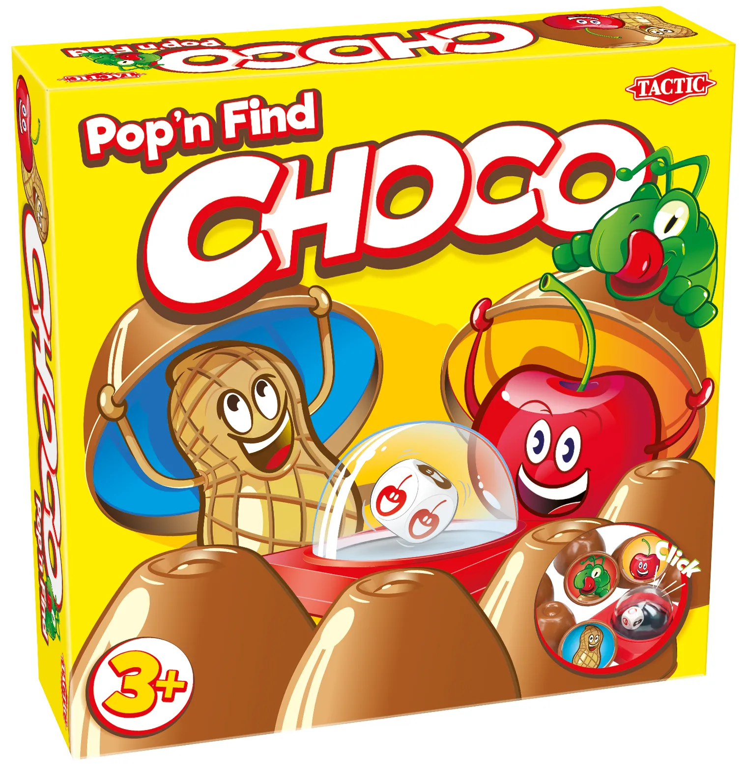 Tactic Pop''n Find Choco, Brädspel, Turspel, 3 År