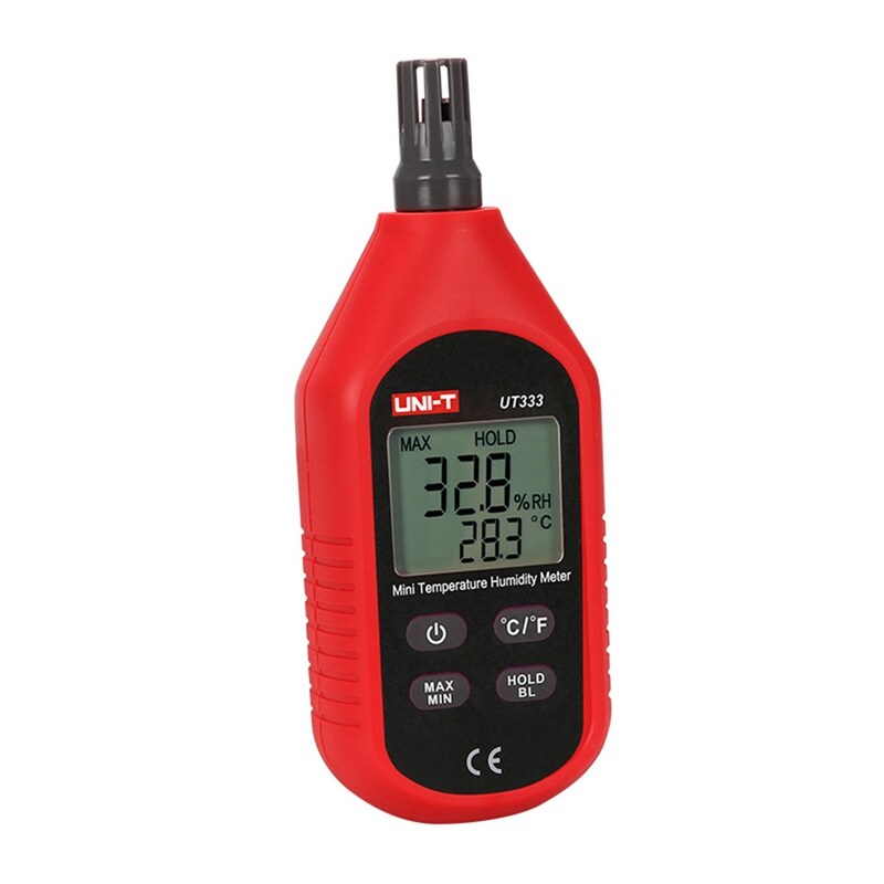 UNI-T UT333 temperatur- och luftfuktighetsmätare / hygrometer / digital termohygrometer, bild 4