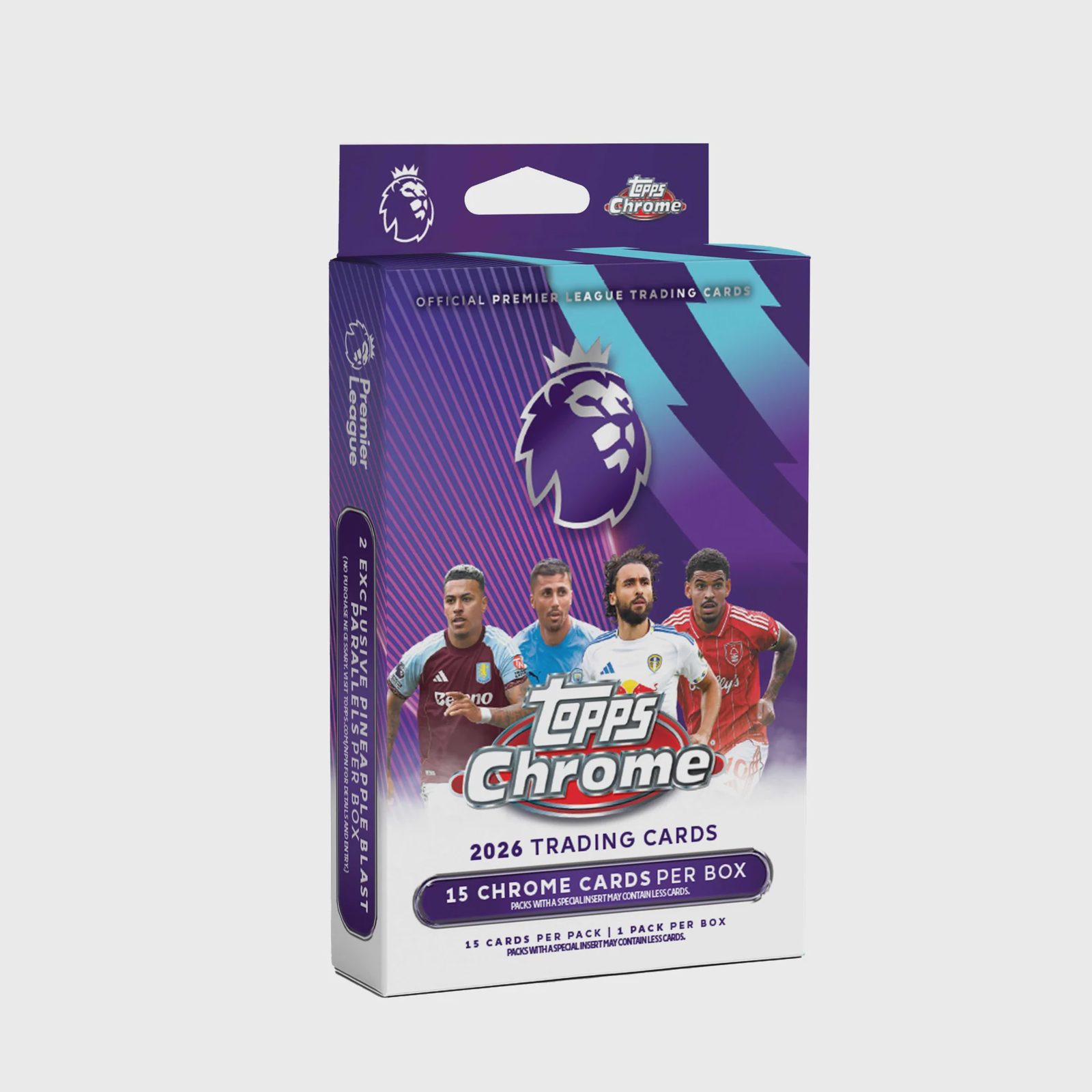 Topps Chrome Premier League 2026 – Hanger Pack