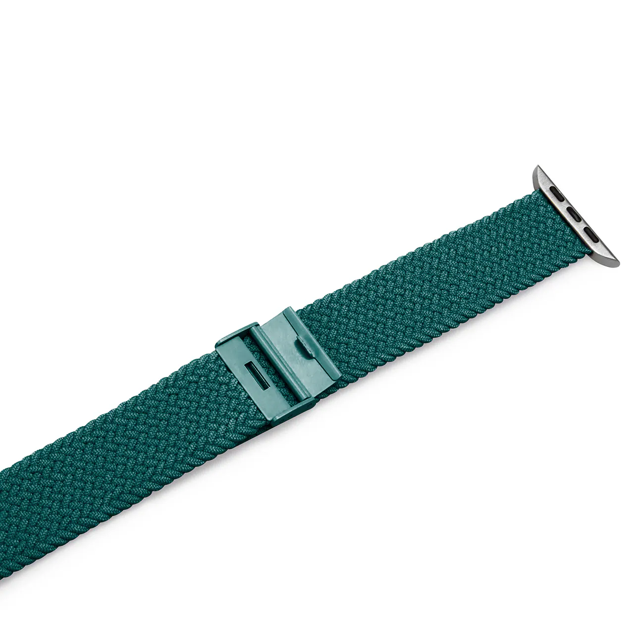 Puro Loop Nylonarmband till Apple-klocka 42 / 44 / 45 / 49 mm - Mörkgrön, bild 3