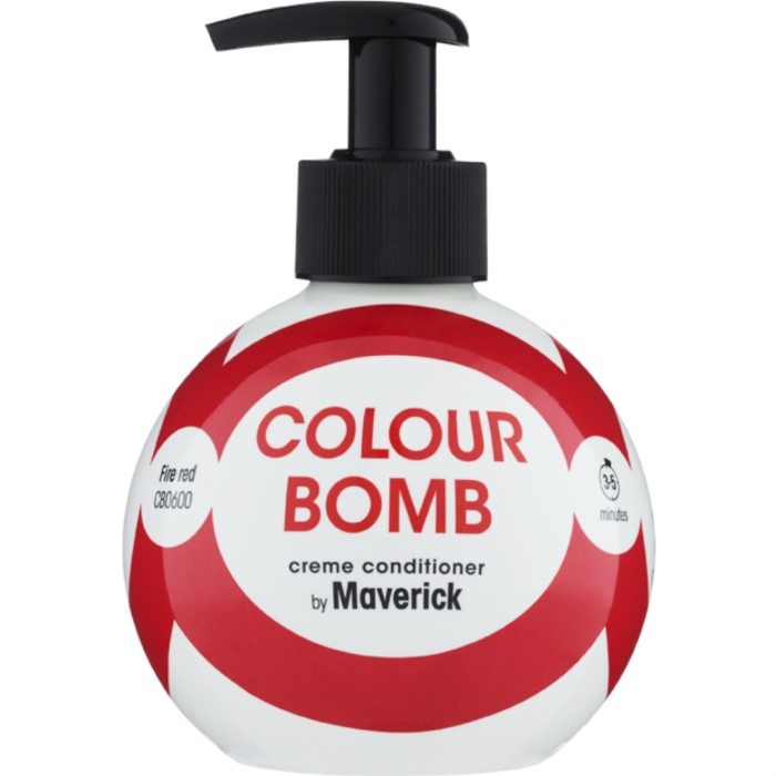 Colour Bomb Creme Conditioner Fire Red
