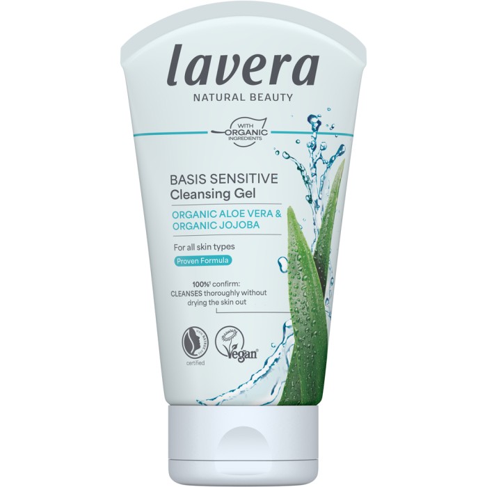 Lavera Basis Sensitiv Cleansing Gel 125 ml