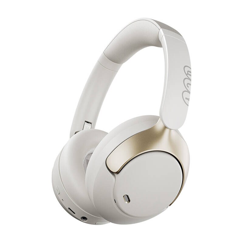 QCY H3 Pro trådlösa hörlurar (vit), bild 2