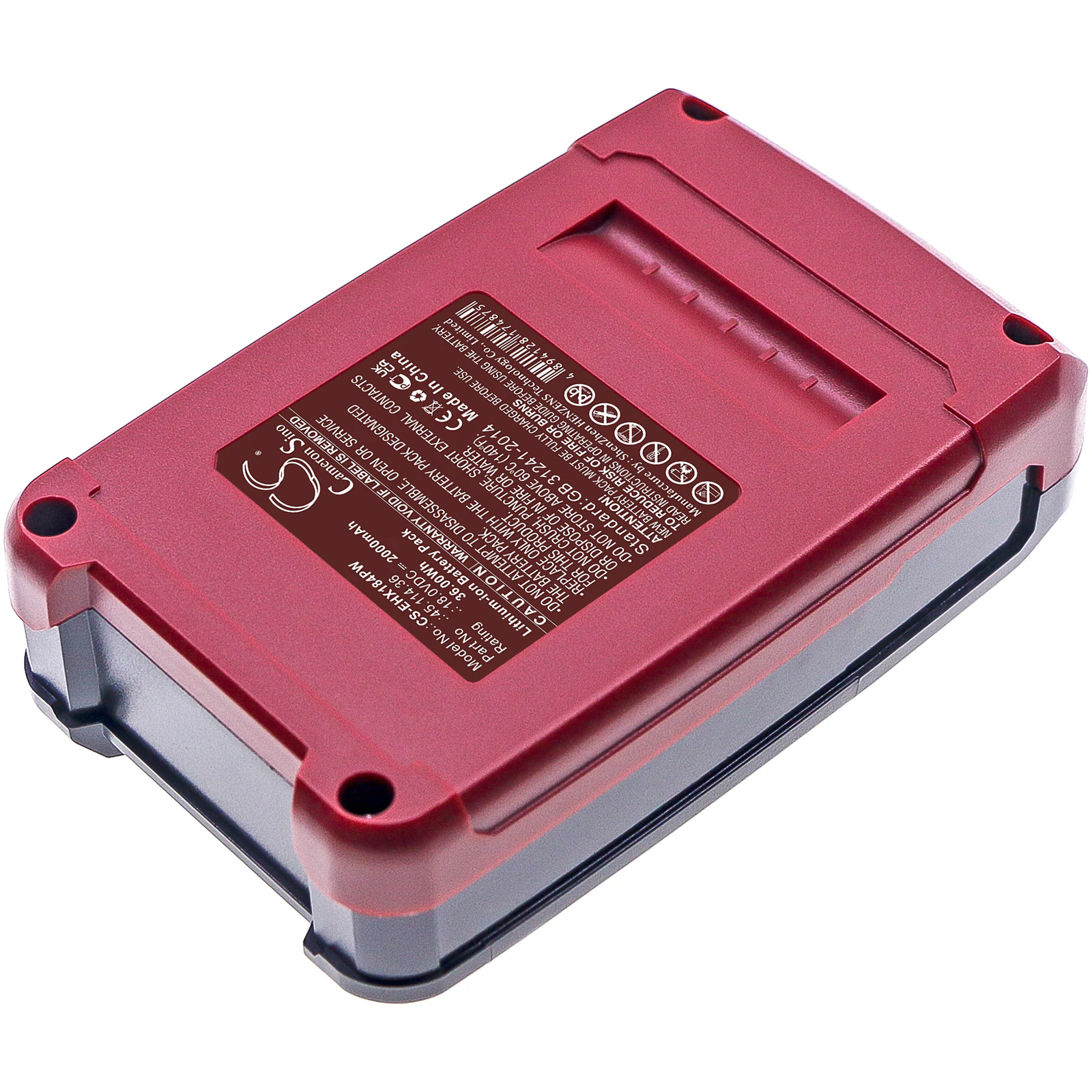 Batteri till Elverktyg för Kraftixx KX-RS 18 Li Solo, KX-AHS 1858 Li Solo m.fl., bild 4