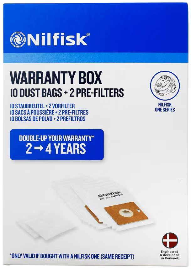 Nilfisk One garantibox