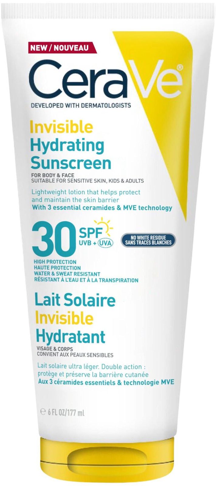 CeraVe Invisible Hydrating Sunscreen SPF30 177 ml 177 ml