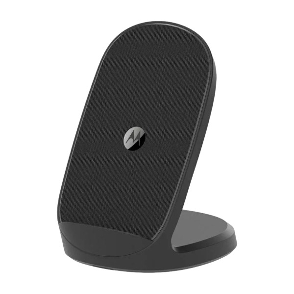 Motorola TurboPower 15 W trådlöst laddningsställ, svart