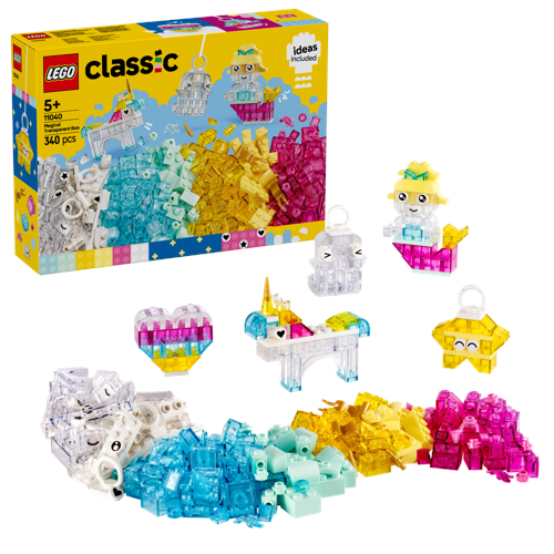 LEGO Classic Magisk genomskinlig låda 11040