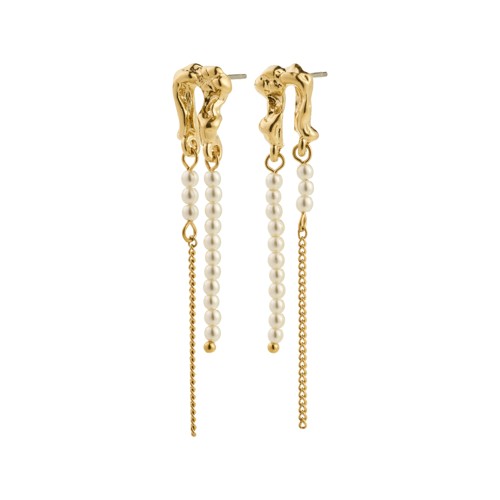 PILGRIM - VINCENT Earrings - Gold-Plated - 46 mm