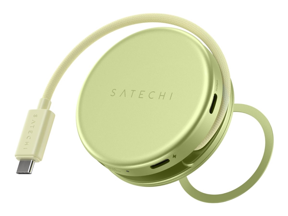 Satechi OntheGo 5-in-1 Multiport Adapter för MacBook Neo Citrus