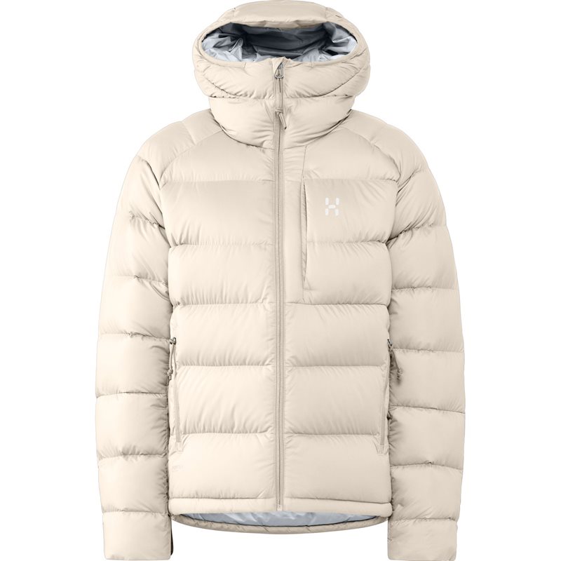 Haglöfs Rosson Down Hood Women Chalk Beige - S