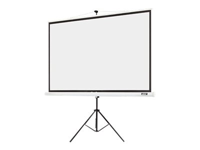 Acer T87-S01MW - Projektorduk med stativ - 87 (218 cm) - 4:3 - vit