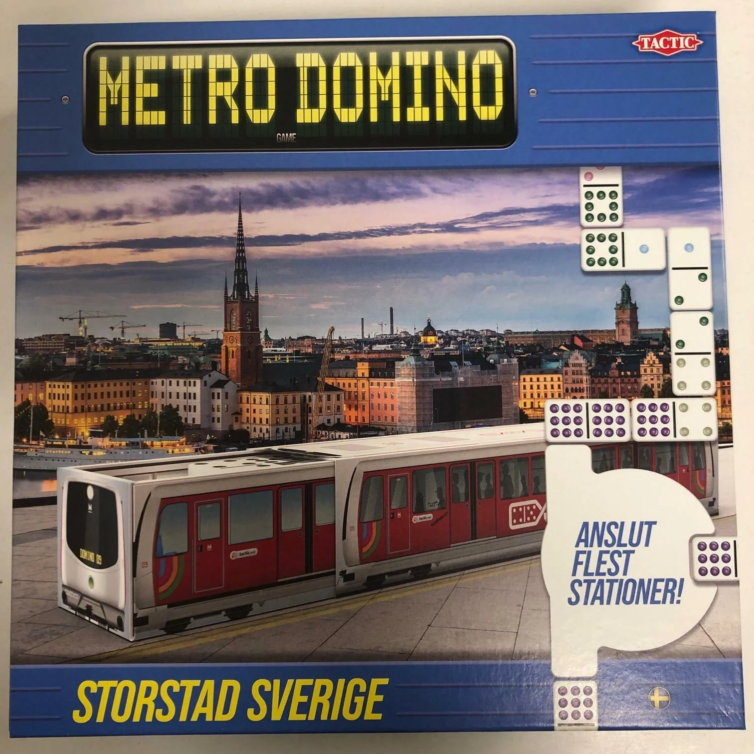 Metro Domino Storstad Sverige