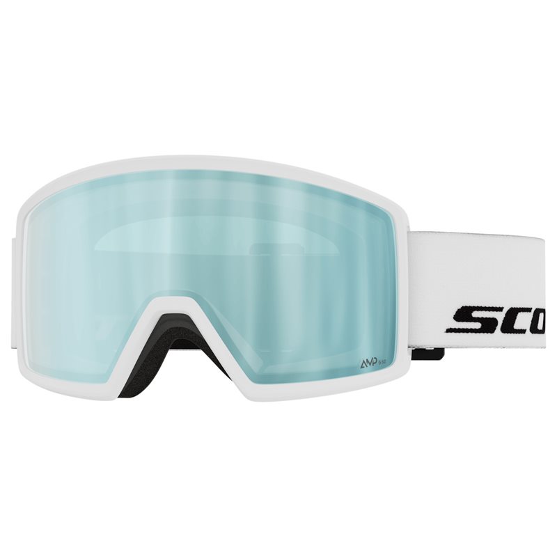 Scott Goggle Neo White/Amp Ice Chrome S2 - OneSize