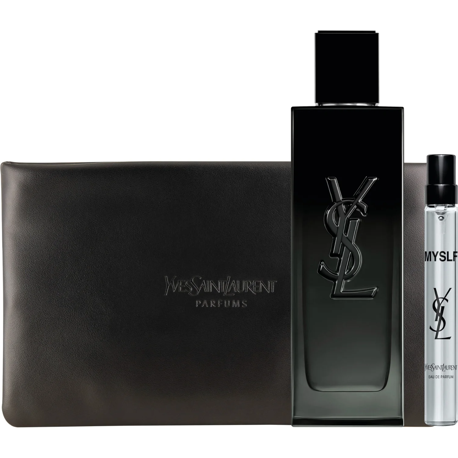 Yves Saint Laurent MYSLF EdP Gift Set 100 ml + 10 ml Travel Size + Pouch 3 pcs