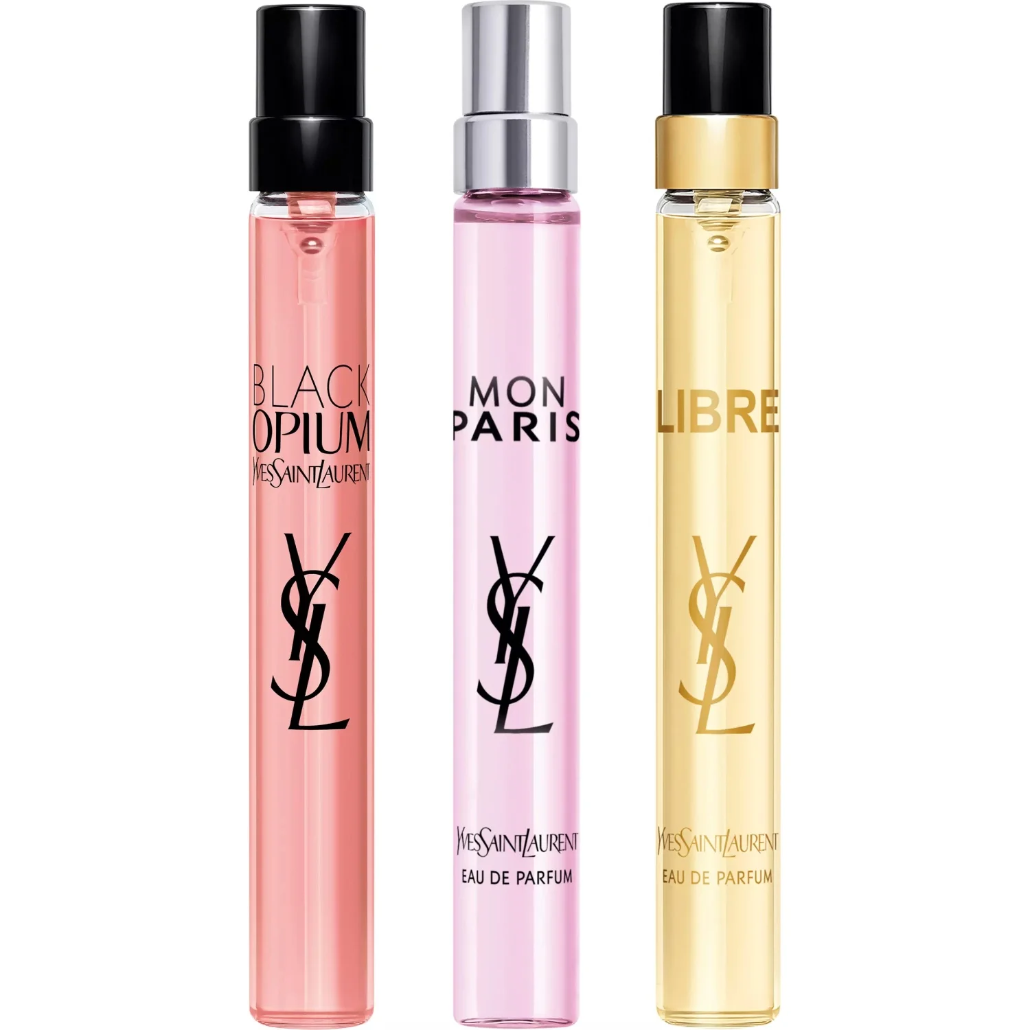 Yves Saint Laurent Black Opium Gift Set 10 ml + MP 10 ml + LB 10 ml 3 pcs, bild 2