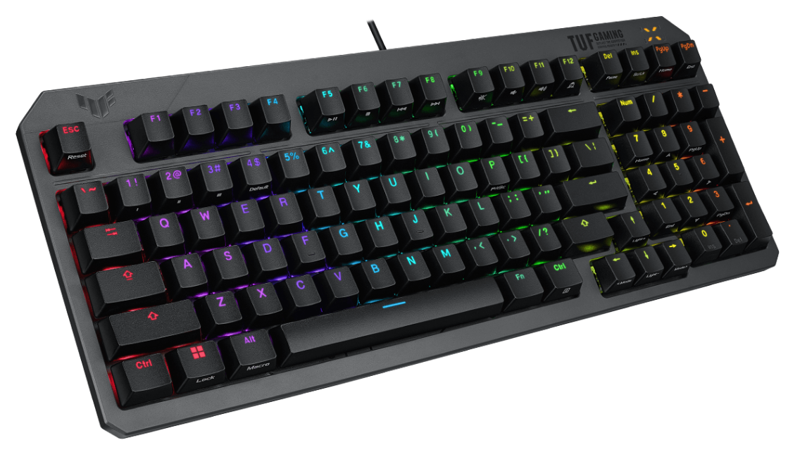 ASUS TUF Gaming K3 Gen II Optical-Mechanical RGB, bild 2