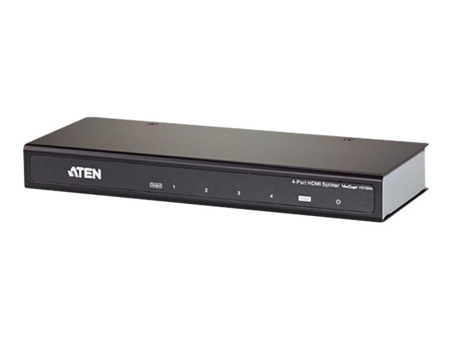 ATEN VanCryst VS184A - Video/audiosplitter - 4 x HDMI - skrivbordsmodell