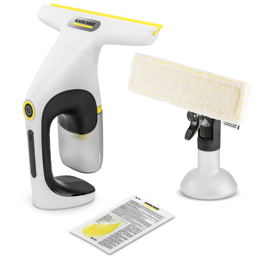 Kärcher WV 1 Compact Care, Vit, 0,1 l, 25 cm, 100 - 240 hz, 50 - 60 V, Litium-Ion (Li-Ion)