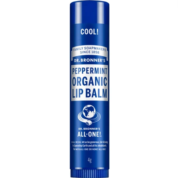 Dr. Bronner's Peppermint Organic Lip Balm 4 g, bild 4