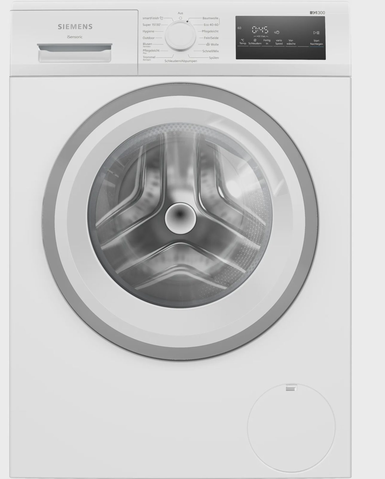 Siemens - Tvättmaskin - höjd: 85 cm - frontmatad - 8 kg - 1400 rpm