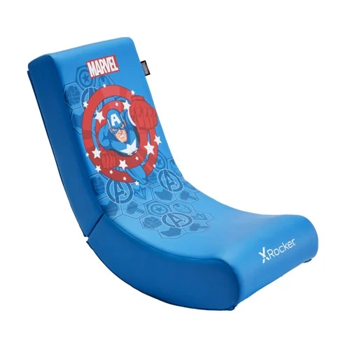 X Rocker Marvel Floor Rocker gamingstol, Captain America, bild 5