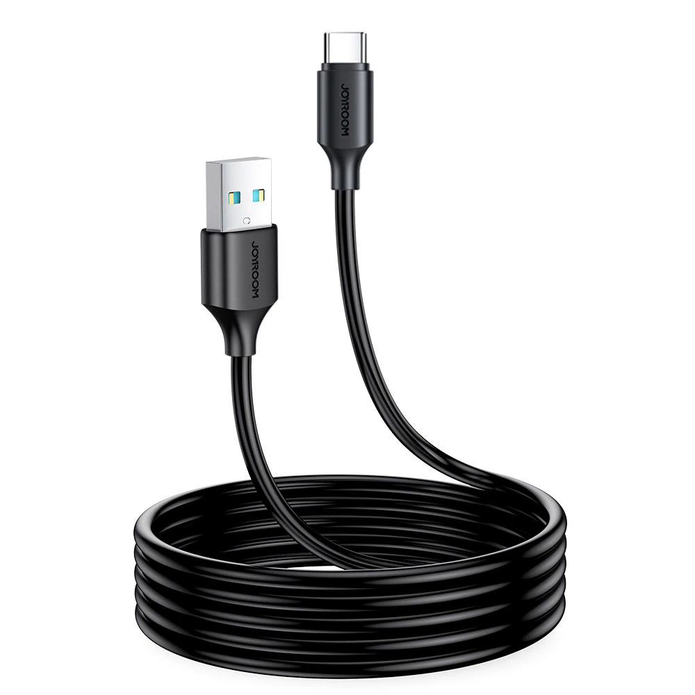 Joyroom USB-Kabel USB till USB-C 3A 2m - Svart