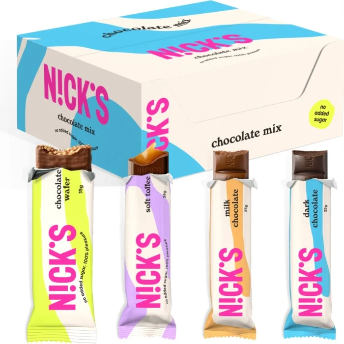 Nicks Mixed Box - Chocolate 12 st