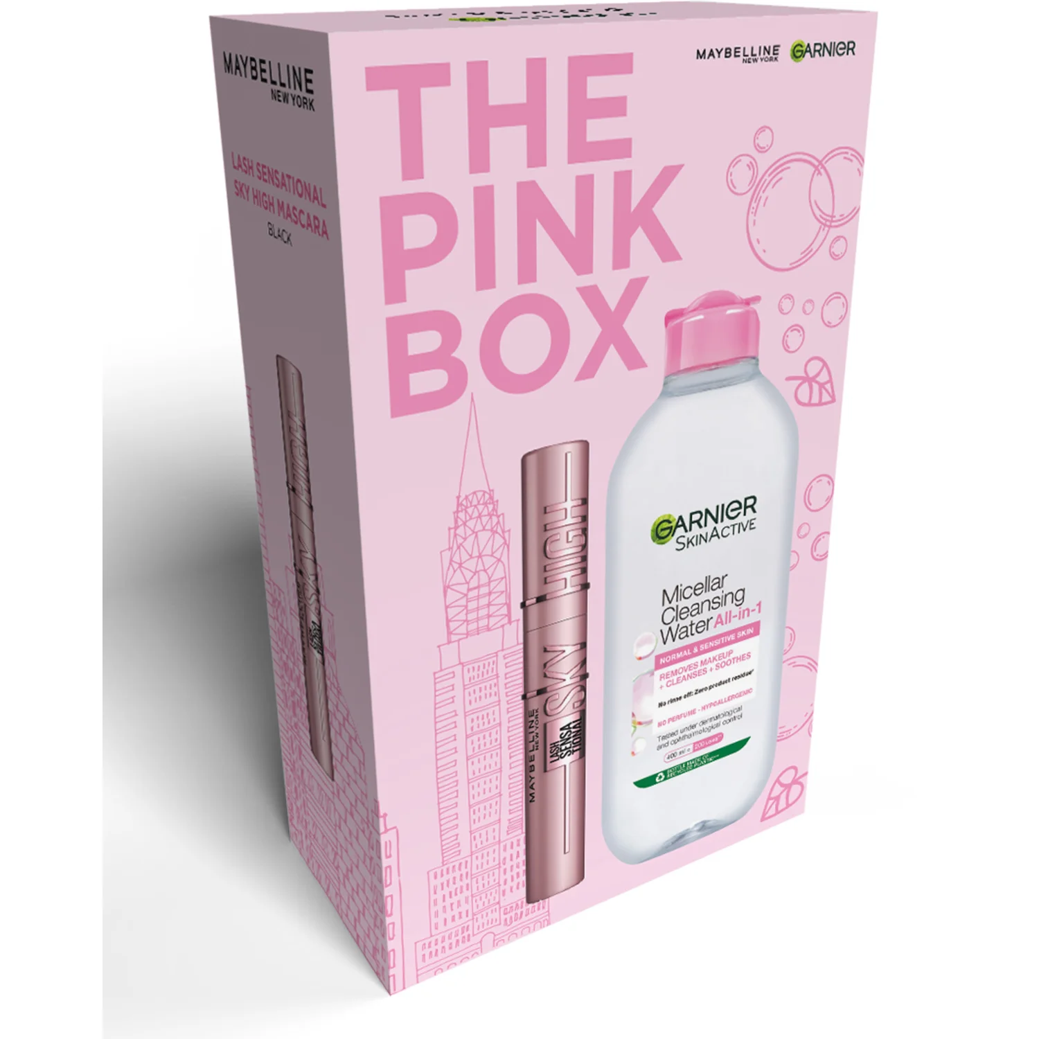 Garnier & Maybelline New York The Pink Box Gift Box 1 pcs