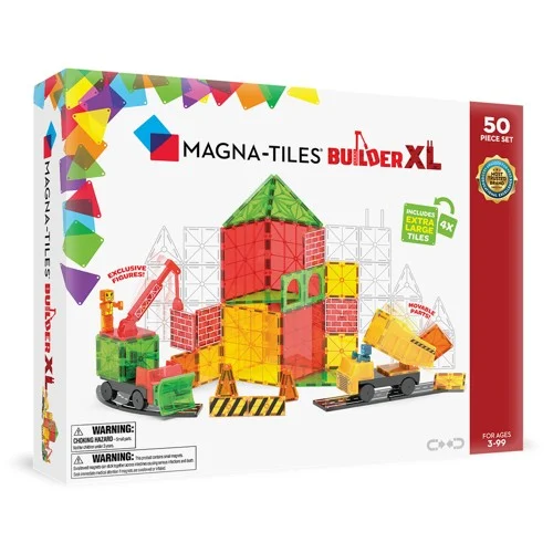 Magna-Tiles - Builder XL - 50 Delar
