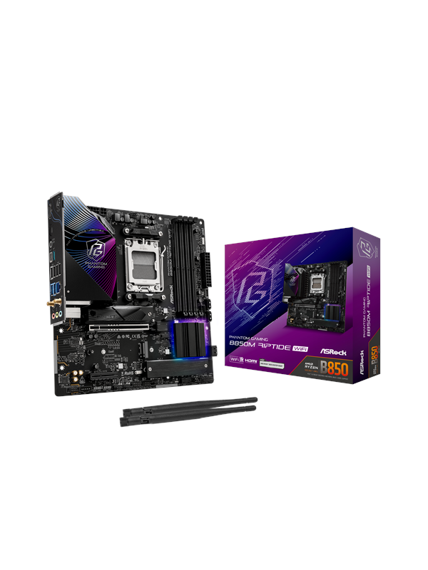 ASRock B850M Riptide WiFi, bild 3