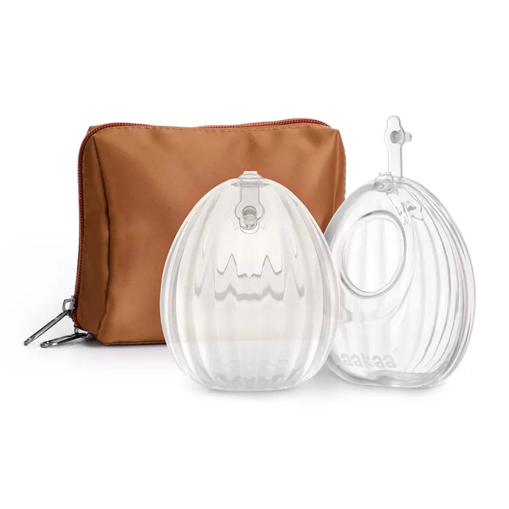 Haakaa Shell Silikon Bröstpump 120ml - 2-pack