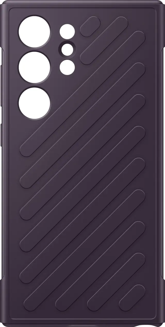 Samsung Galaxy S24 Ultra shield-fodral (lila)