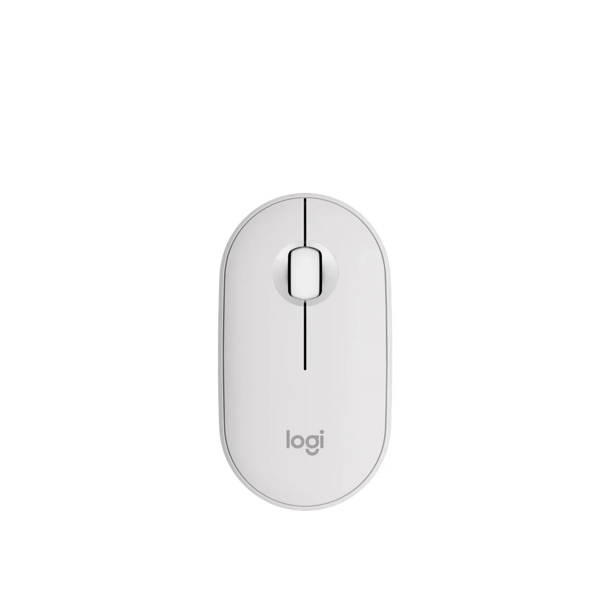 Logitech Pebble Mouse 2 M350s trådlös mus (Off-White)