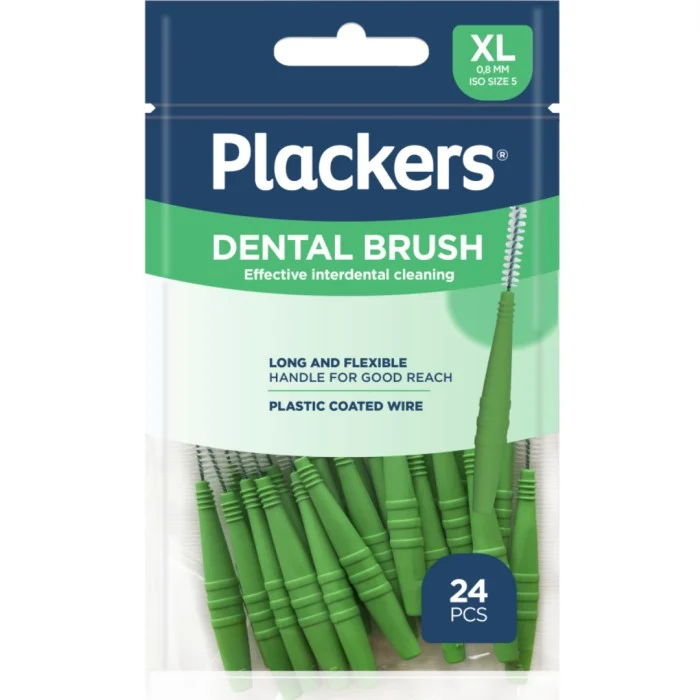 Plackers Dental Brush XL 0,8 mm 24 st