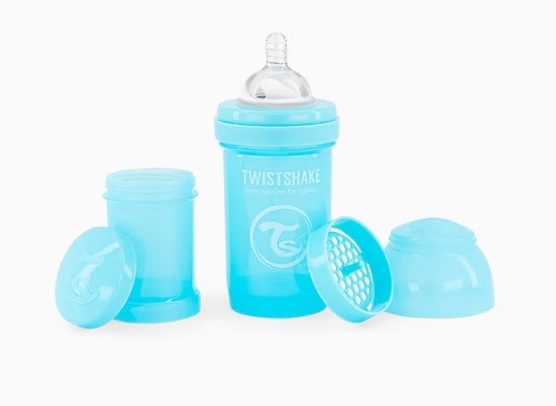 Twistshake Anti-Colic Pastel Light Blue 180 ml, bild 2