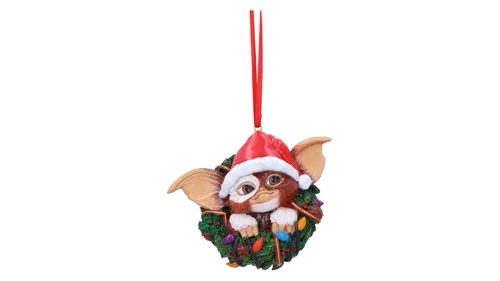 Gremlins Gizmo in Wreath Hanging Ornament 10cm, bild 3