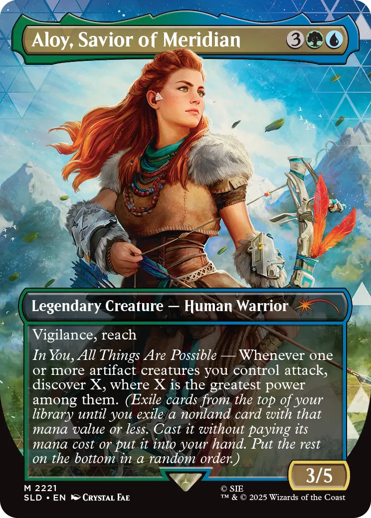 Magic WPN Secret Lair Drop Series PlayStation - Horizon Into the Forbidden West