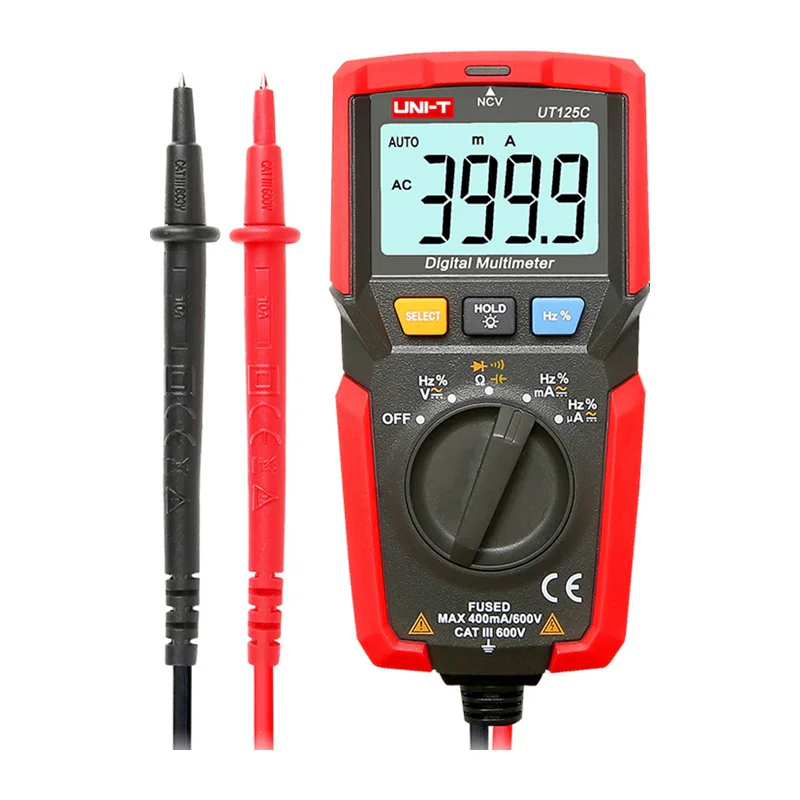 Uni-T UT120C digital multimeter i fickformat