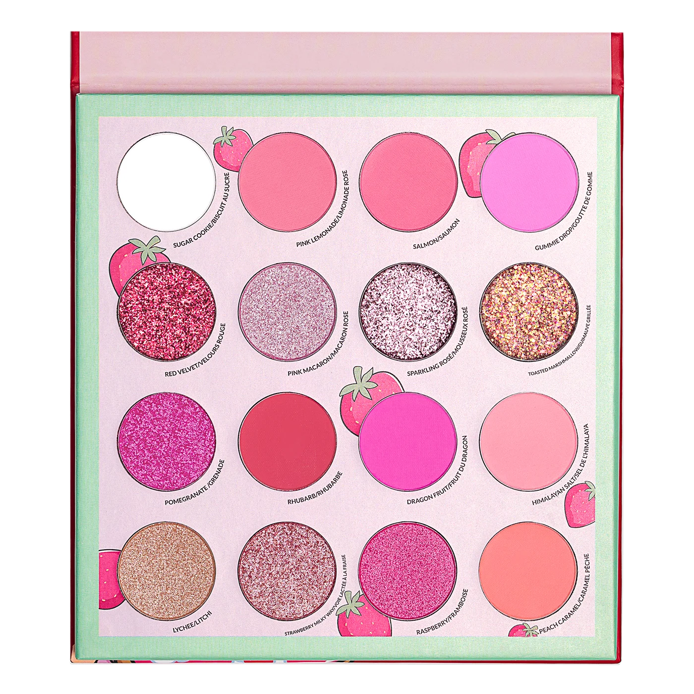 KimChi Chic Donut Collection Eyeshadow Palette Strawberries & Cream, bild 3