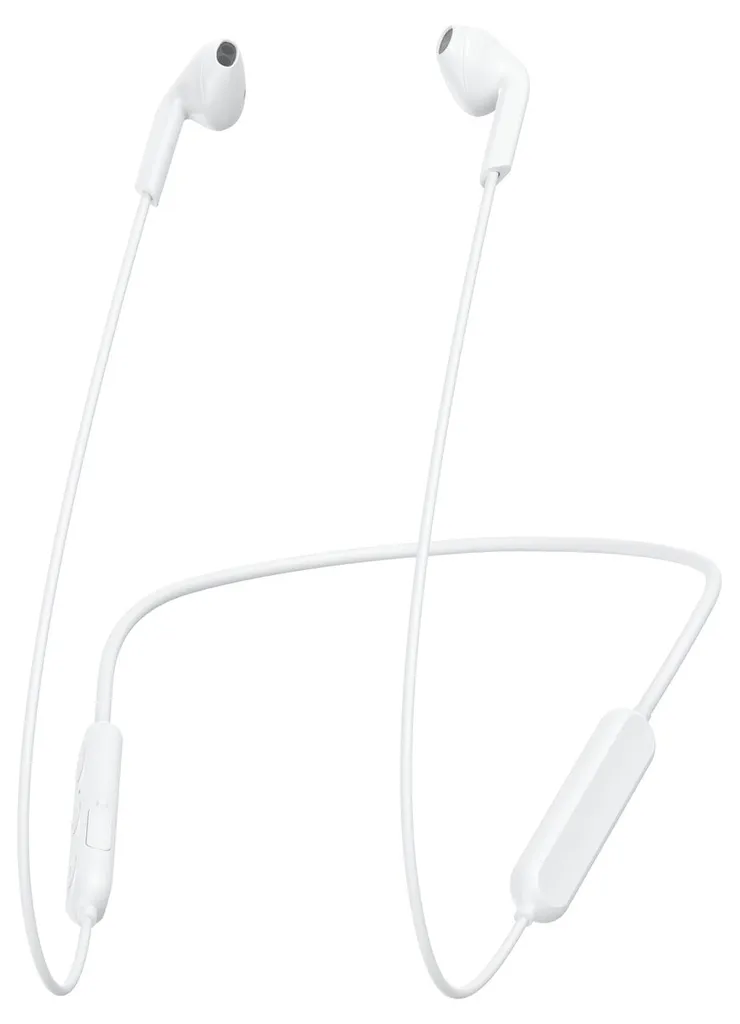 Exibel BIX100 in ear hörlurar, Bluetooth och mikrofon - Vit