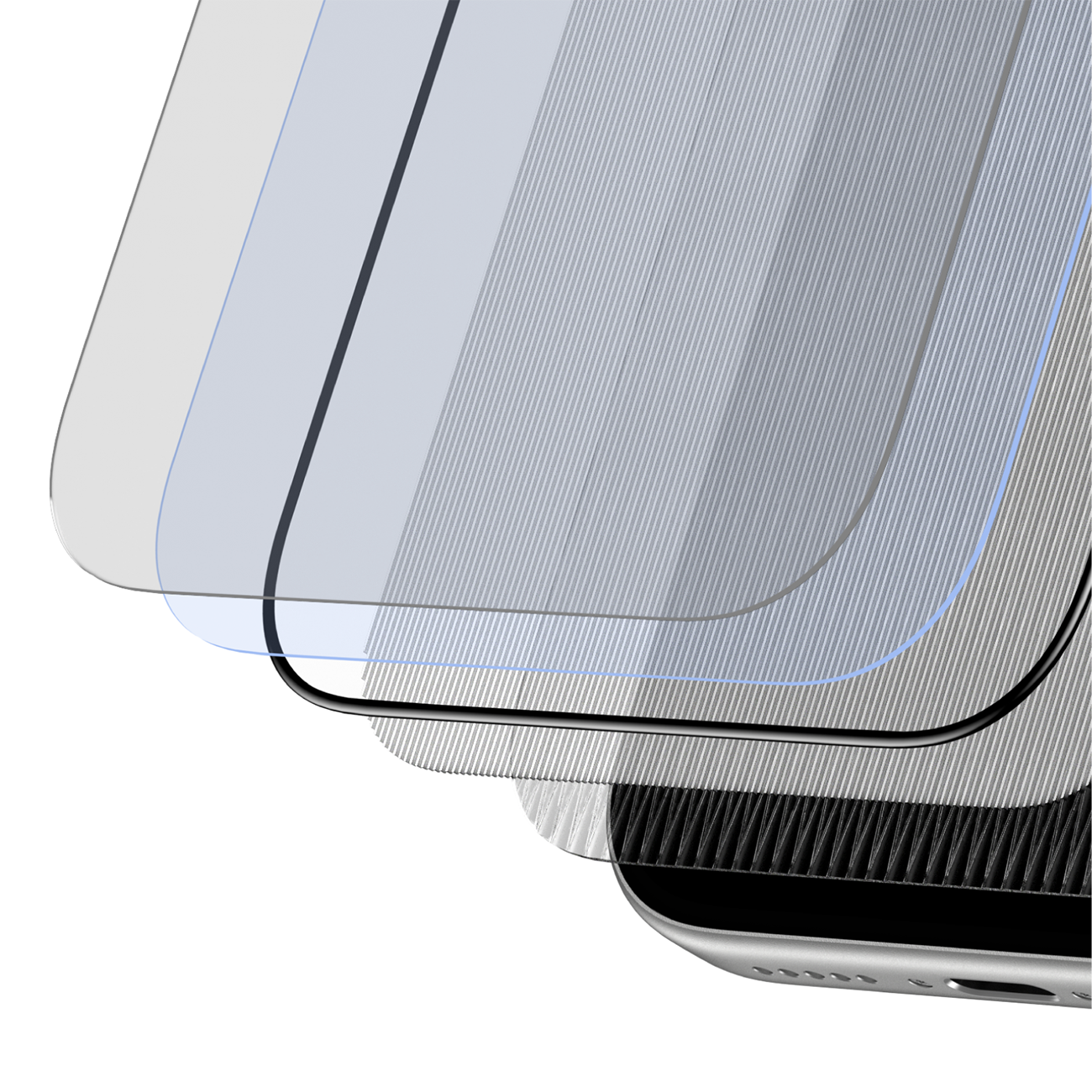 AmazingThing Titan +Care Full Glass härdat glas till iPhone 18 Pro Max med monteringsram, bild 4