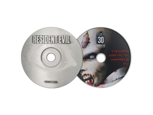 Envil - Resident Evil 30th Anniversary Limited Edition CD-ROM Collectible - Antique Nickel - 150x140x25 mm, bild 2