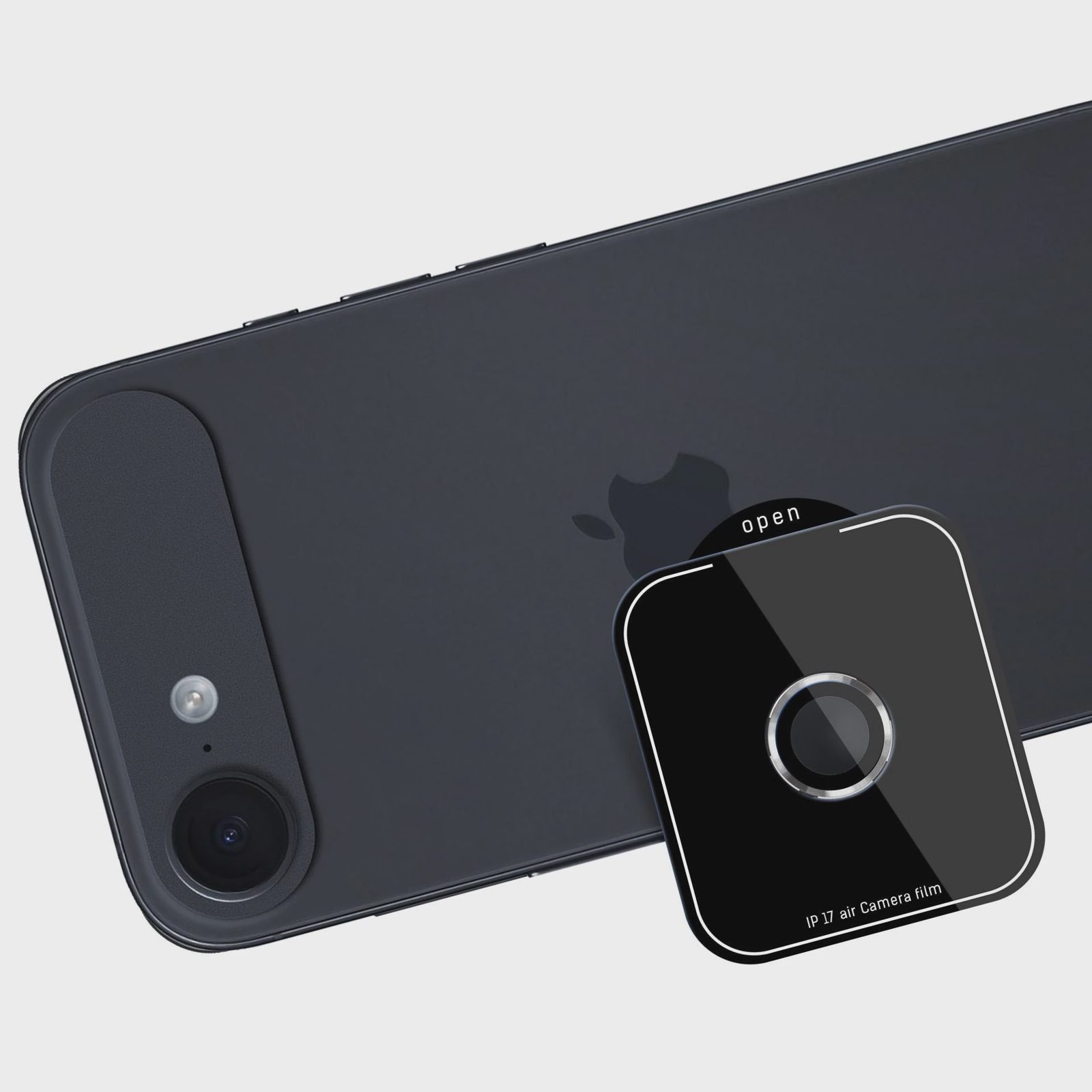 3mk Lens Protection Pro härdat glas för iPhone 17 Air – silver, bild 2