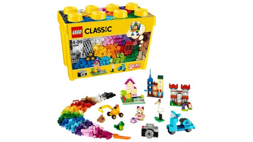 LEGO Classic Fantasiklosslåda Stor 10698, bild 3